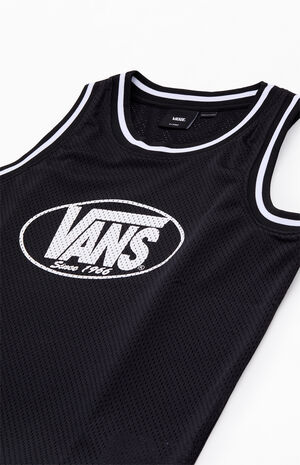 Kids Oval Logo Basketball Jersey image number 2