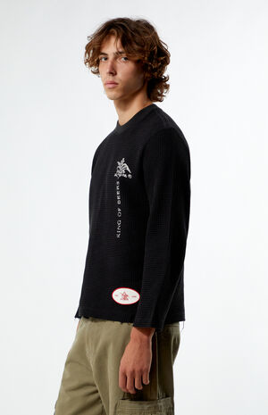By PacSun Buck Long Sleeve Thermal T-Shirt image number 3