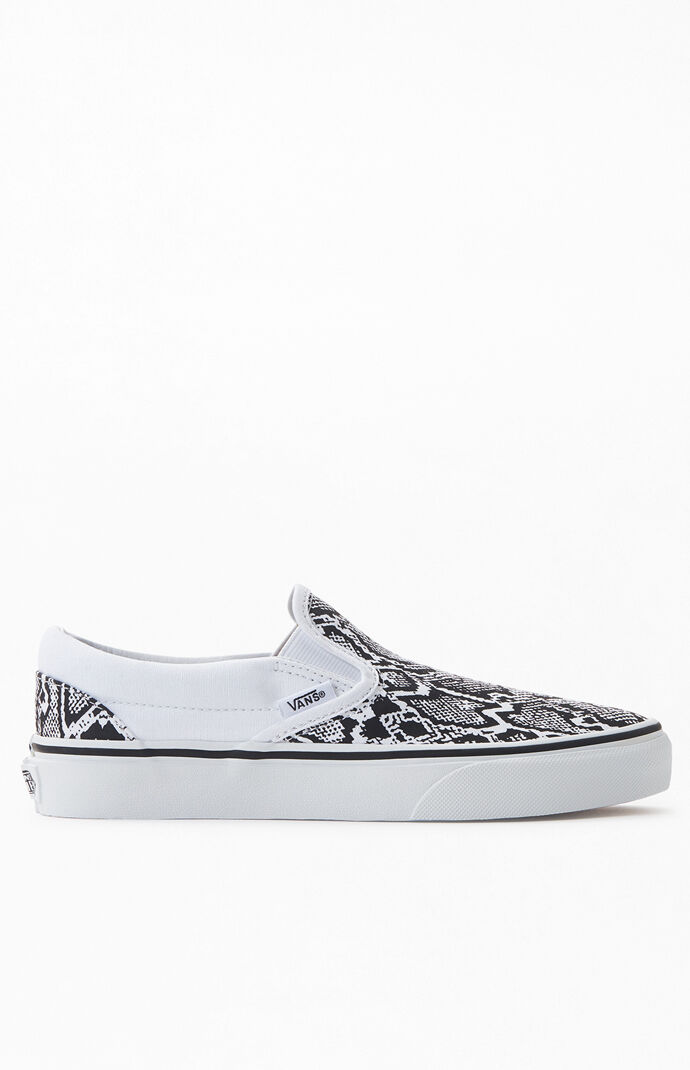 vans python slip on womens