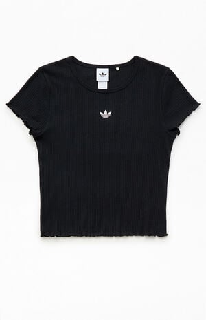 Kids Essential Ribbed Logo T-Shirt image number 1