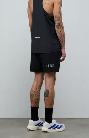 Active Black 1183 Running Shorts image number 6