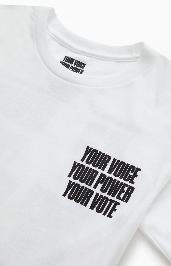 x Sony Music Your Voice, Your Power, Your Vote T-Shirt