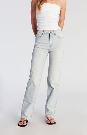 '90s Boyfriend Jeans Stretch Light Indigo image number 2