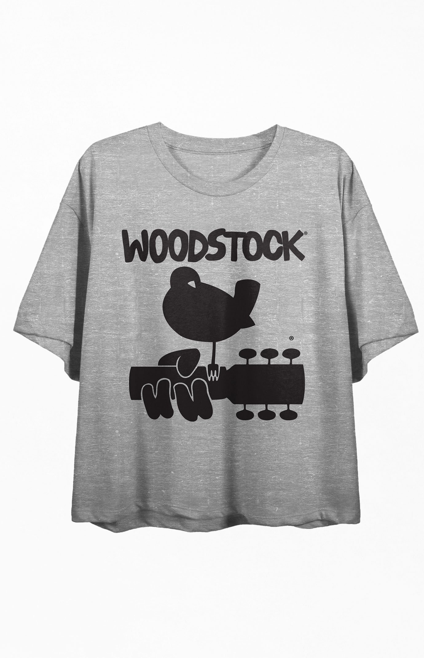 Bioworld Woodstock Cropped T-Shirt