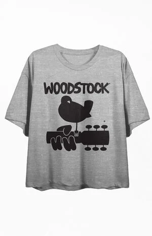 Woodstock Cropped T-Shirt image number 1