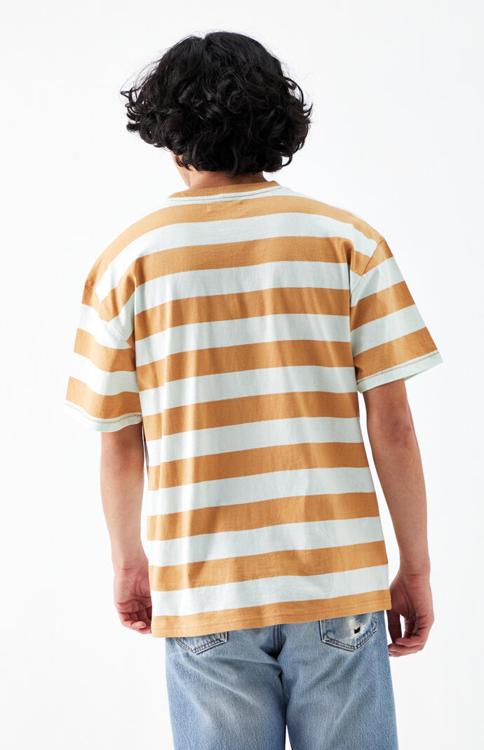 Love Hurts Striped Regular T-Shirt