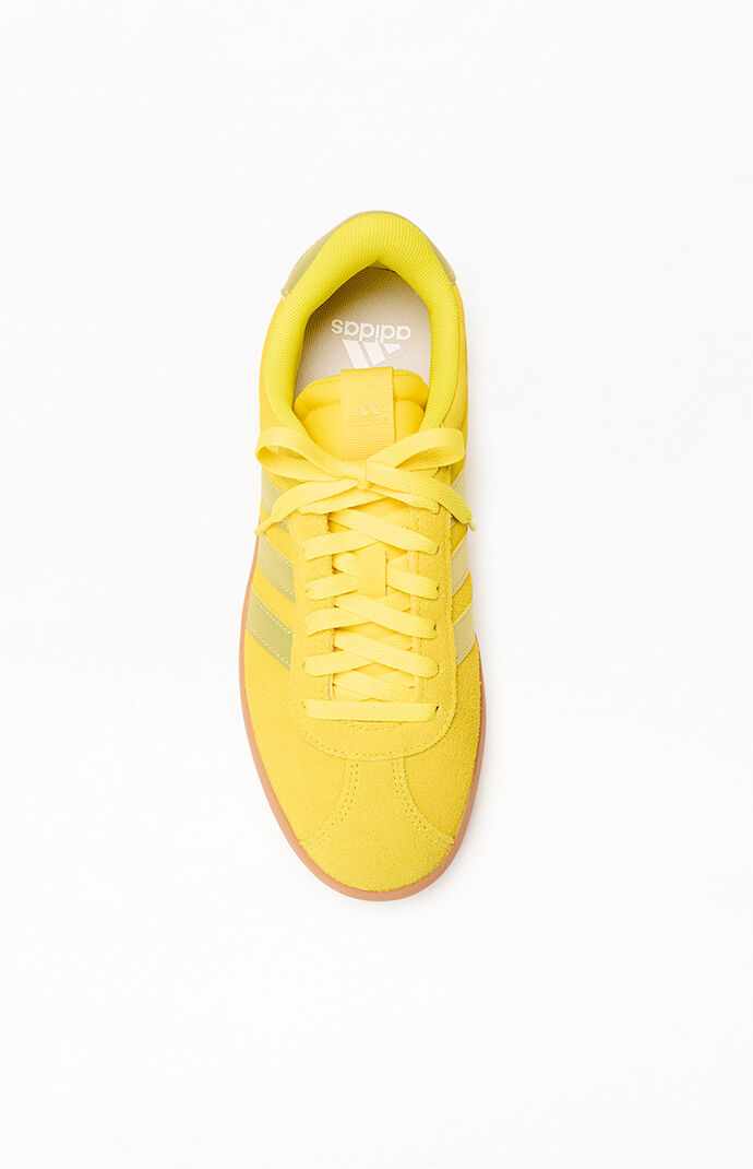 adidas Women's Yellow VL Court 3.0 Low Sneakers | PacSun