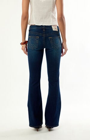 Dark Indigo&nbsp;Becca Mid Rise Bootcut Jeans image number 5