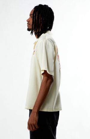 Frontier Spirit Embroidered Oversized Resort Camp Shirt image number 3