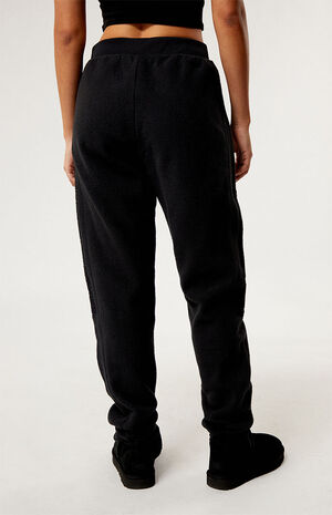 Eco Black Tiro Sherpa Fleece Sweatpants image number 4