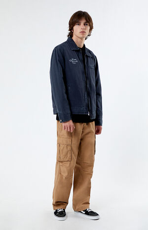 Aged Denim Work Jacket image number 4