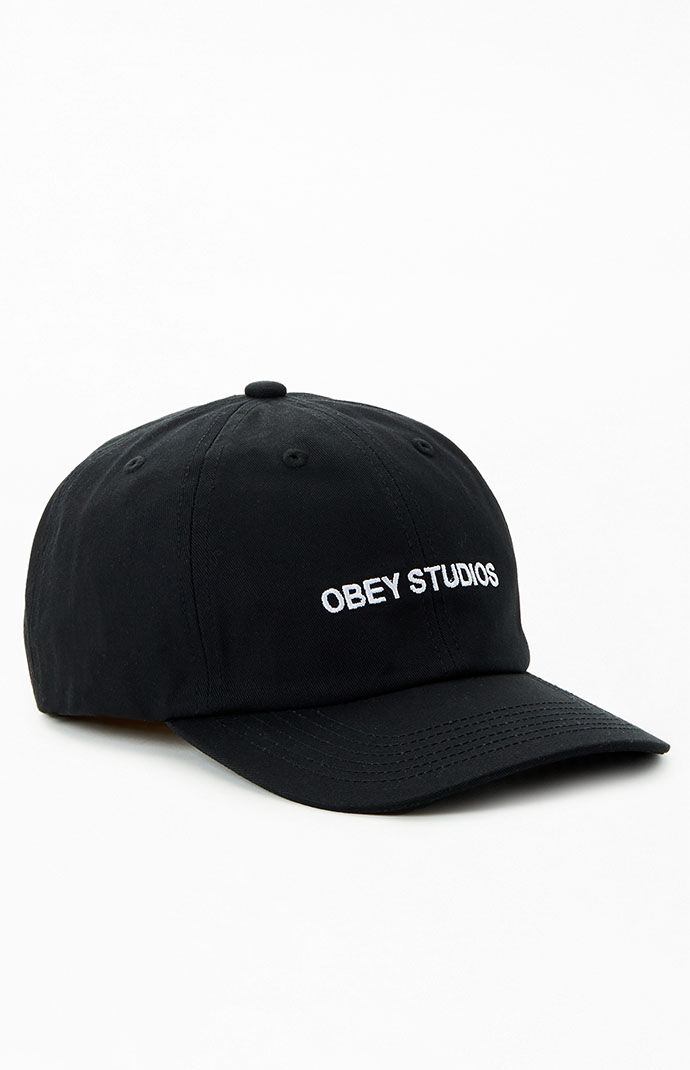 Obey Studios Strapback Dad Hat PacSun