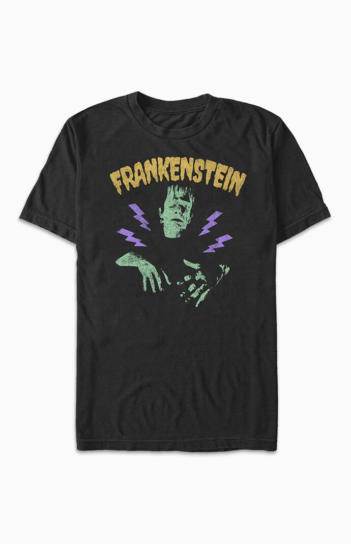 Frankenstein Horror Movie T-shirt Halloween Tee Shirt Goth