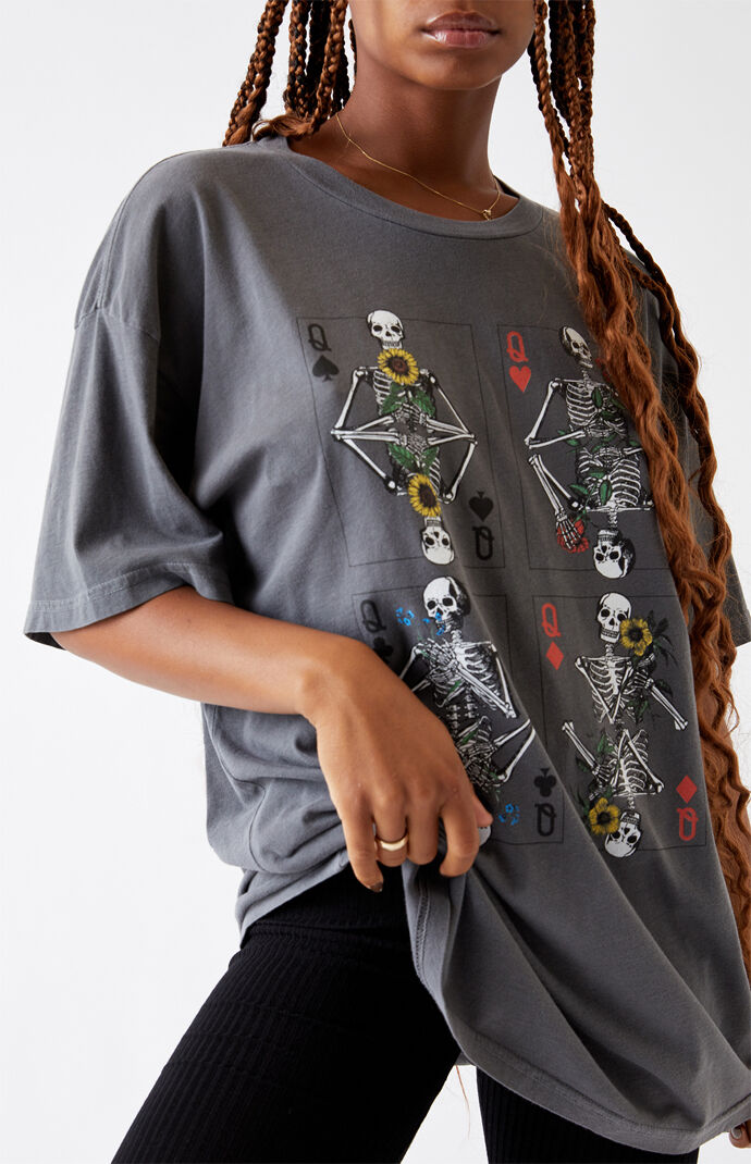 Oversized Dead Card T-Shirt
