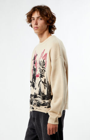 Wild West Cropped Sweater image number 2