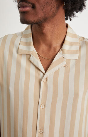 Recycled Striped Camp Shirt image number 2