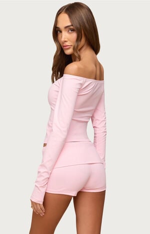 Tezia Off Shoulder Long Sleeve Top image number 3