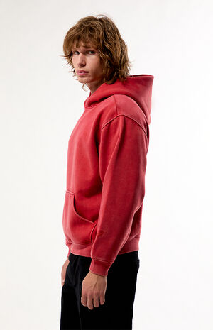 Red Snow Wash Hoodie image number 3