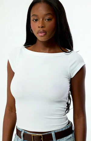Diana Micro Cap Sleeve T-Shirt image number 5
