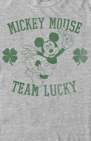Mickey Mouse Team Lucky T-Shirt image number 2