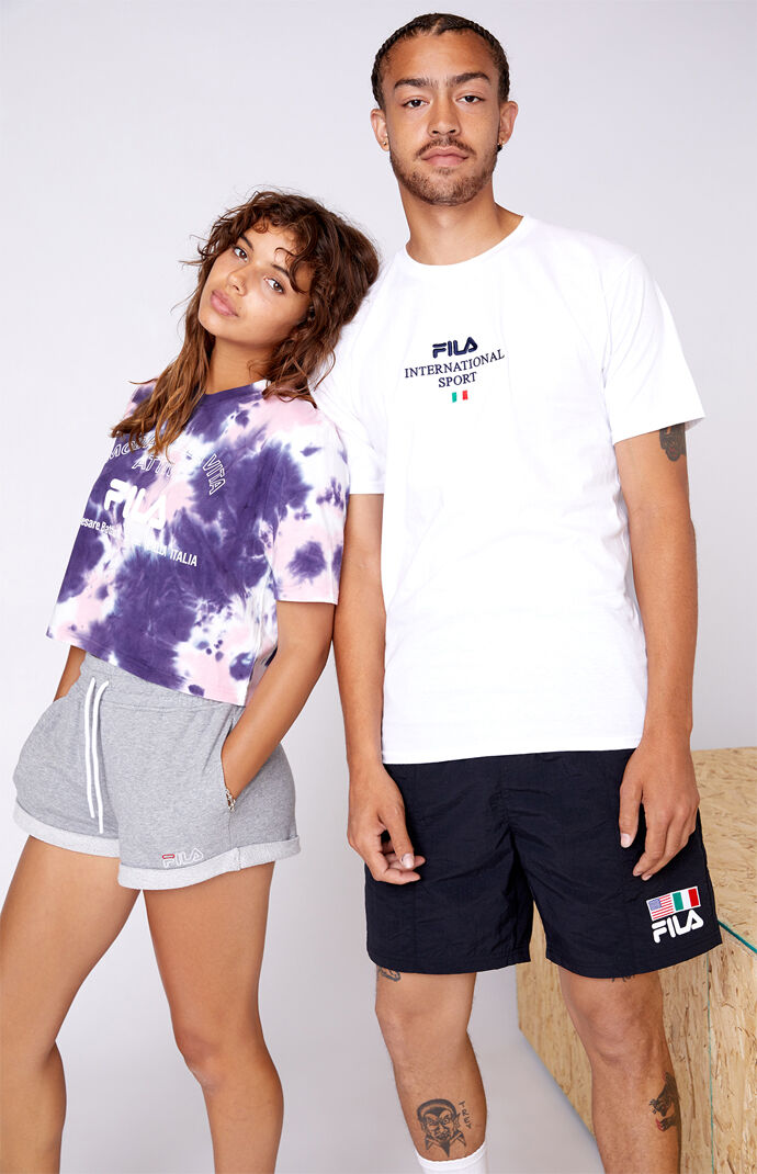 Tie Dye Cropped T-Shirt