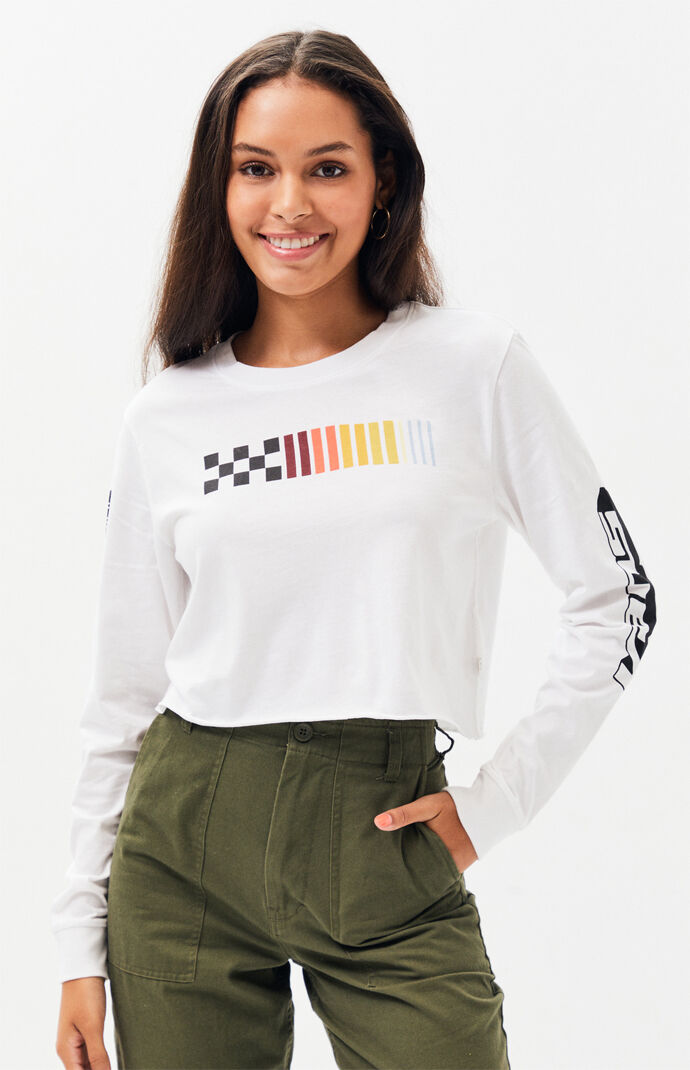 Vans Long Sleeve Cropped T Shirt Pacsun Shop adidas women long sleeve shirts on adidas.com. vans