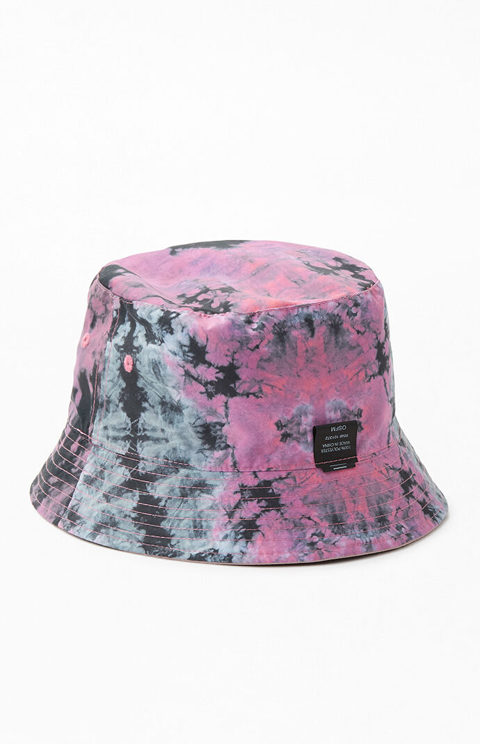 Tie dye playboy bucket hat clearance