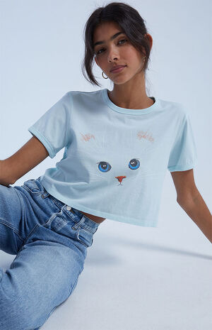 Graphic Homeroom Cropped T-Shirt image number 1