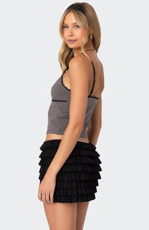 Elin Lace Trim Tank Top image number 5