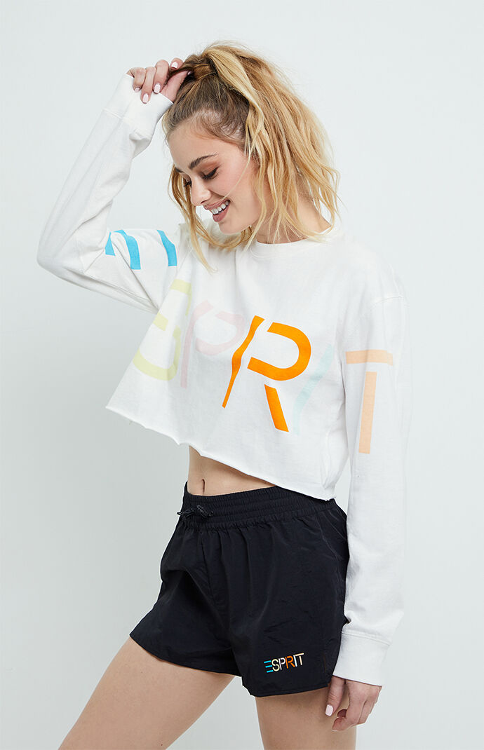 Long Sleeve Cropped T-Shirt
