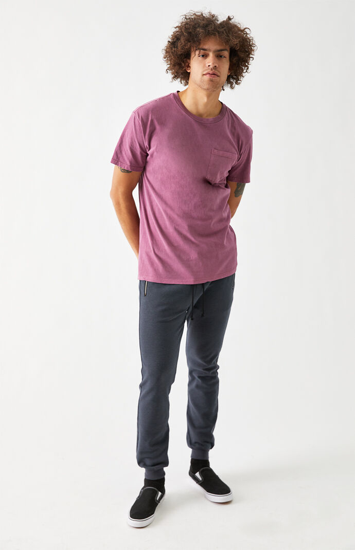 Zip Pocket Paneled Fleece Sweatpants
