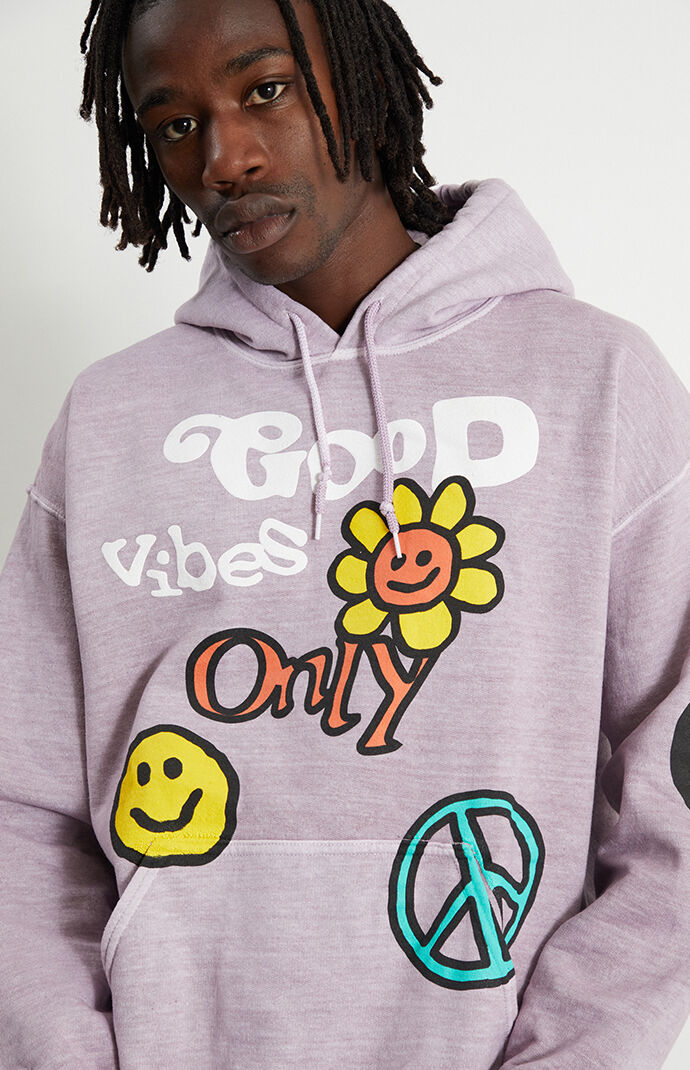 PacSun Good Vibes Vintage Hoodie PacSun