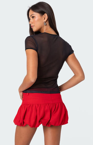 Aloha Sheer Mesh T-Shirt image number 4