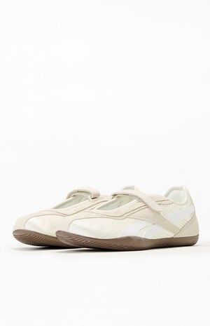 Women's Taupe Ultra Lo Mary Jane Sneakers image number 2