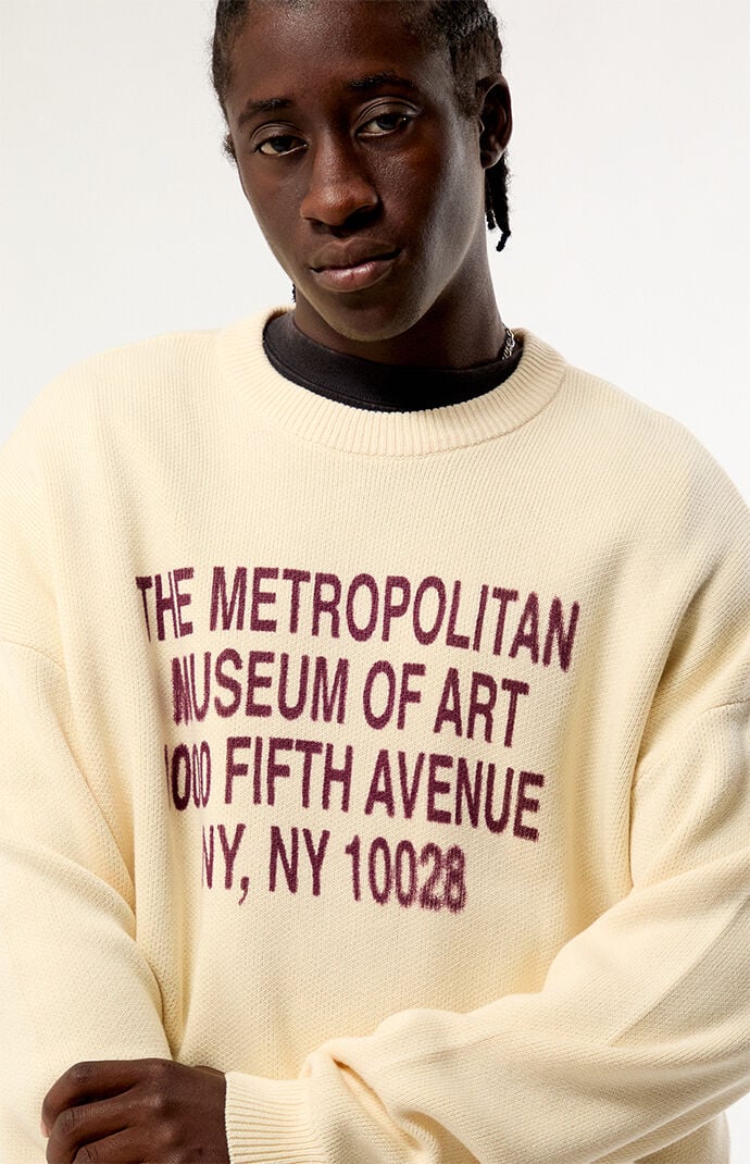 The Met x Pacsun Fifth Avenue Crew Neck Sweater