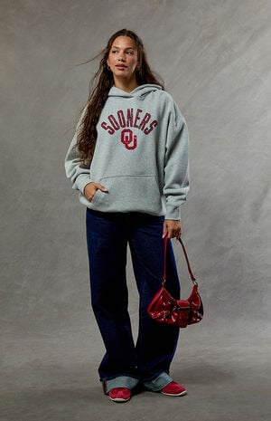 Oklahoma Sooners Embroidered Hoodie image number 5