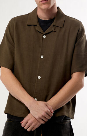 Brown Dean Camp Shirt image number 4
