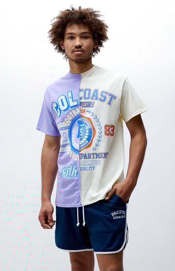 T shirt split clearance
