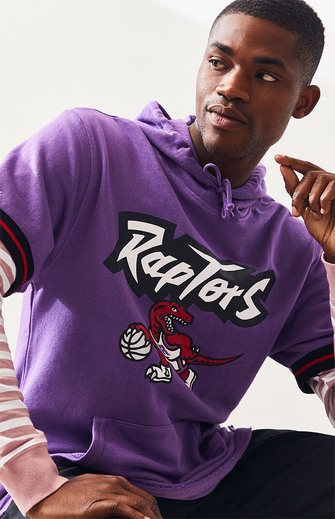 toronto raptors hoodie purple