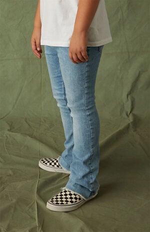 Light Blue Vintage Flare Jeans image number 3