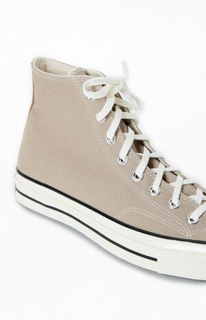 Tan Chuck 70 High Top Shoes image number 6