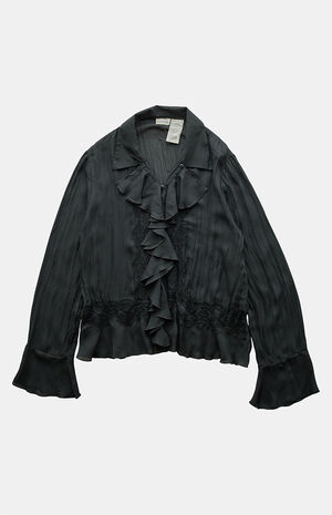 2000s Blouse V-Neck Top image number 1