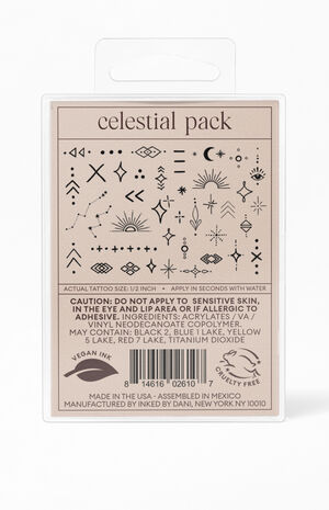 Celestial Temporary Tattoo Pack image number 4