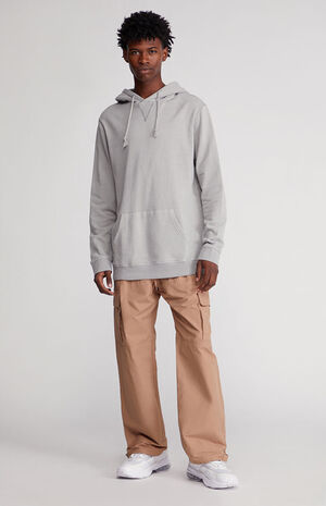 Gray Vintage Washed Hoodie image number 4