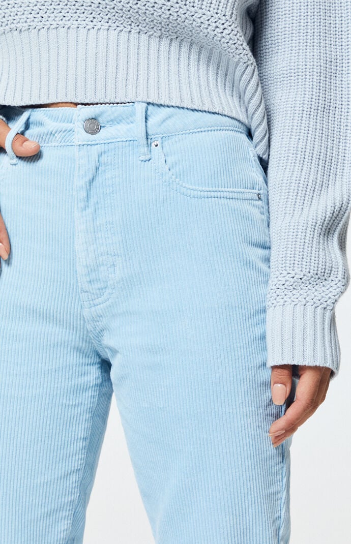 baby blue mom jeans