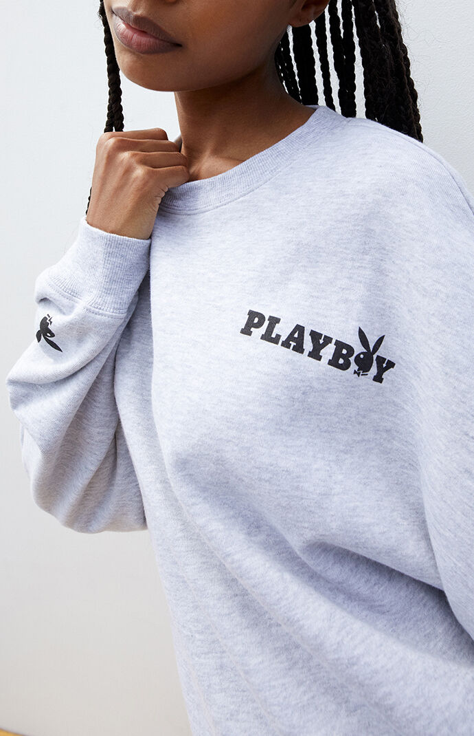 Playboy by pacsun big on sale classic crew neck sweatshirt