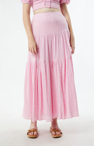 Sol Tiered Maxi Skirt image number 2