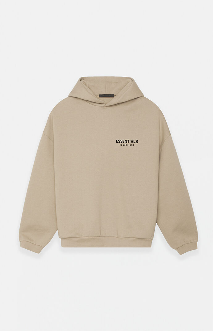 Fear of God ESSENTIALS Desert Sand Fleece Hoodie | Pacsun