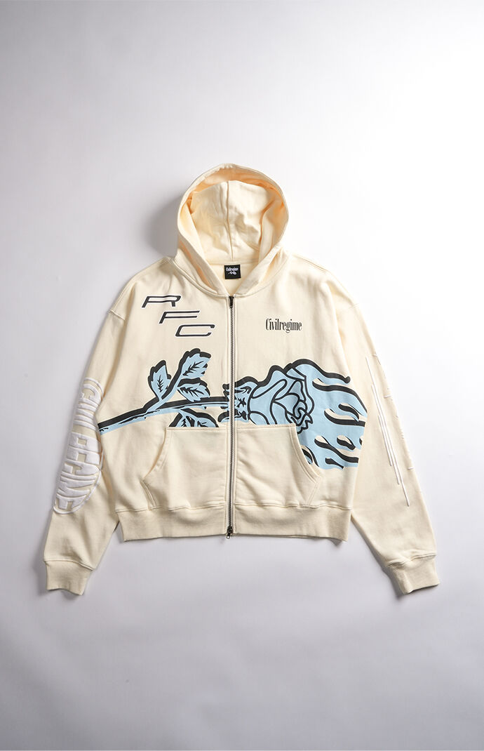トップス Field Graphic Hoodie Civil Full Zip Graphic Hoodie | Pacsun