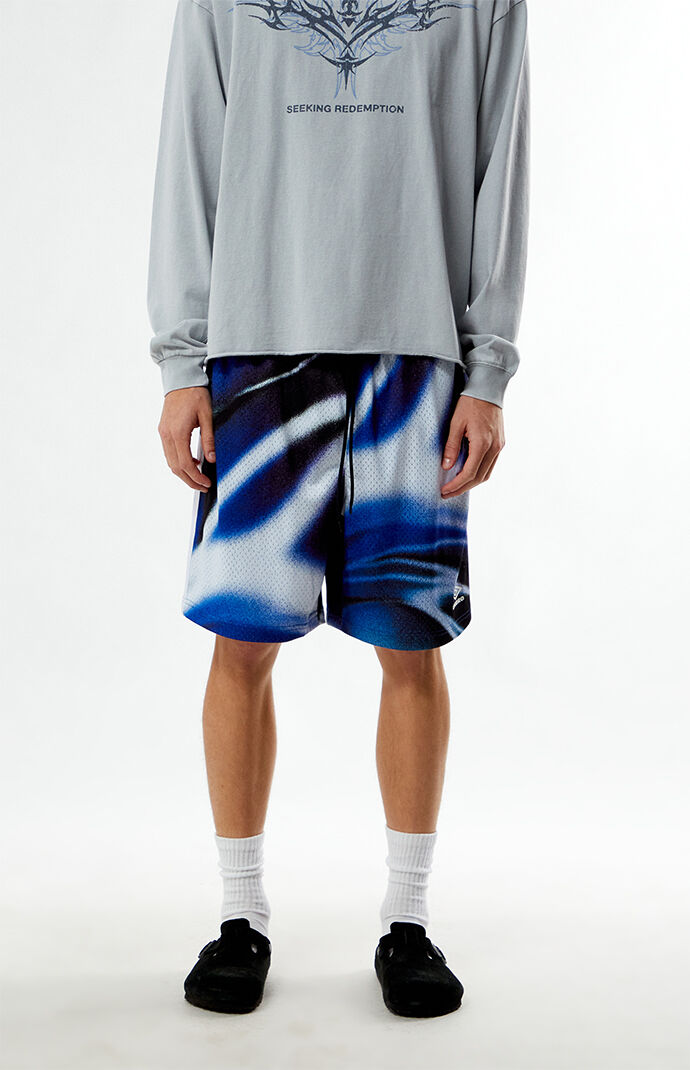 Umbro x PacSun Blue Taty Mesh Shorts | PacSun